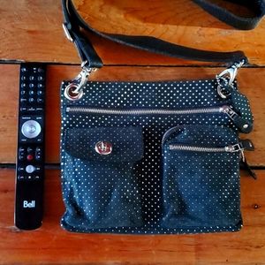 Roots leather villager bag